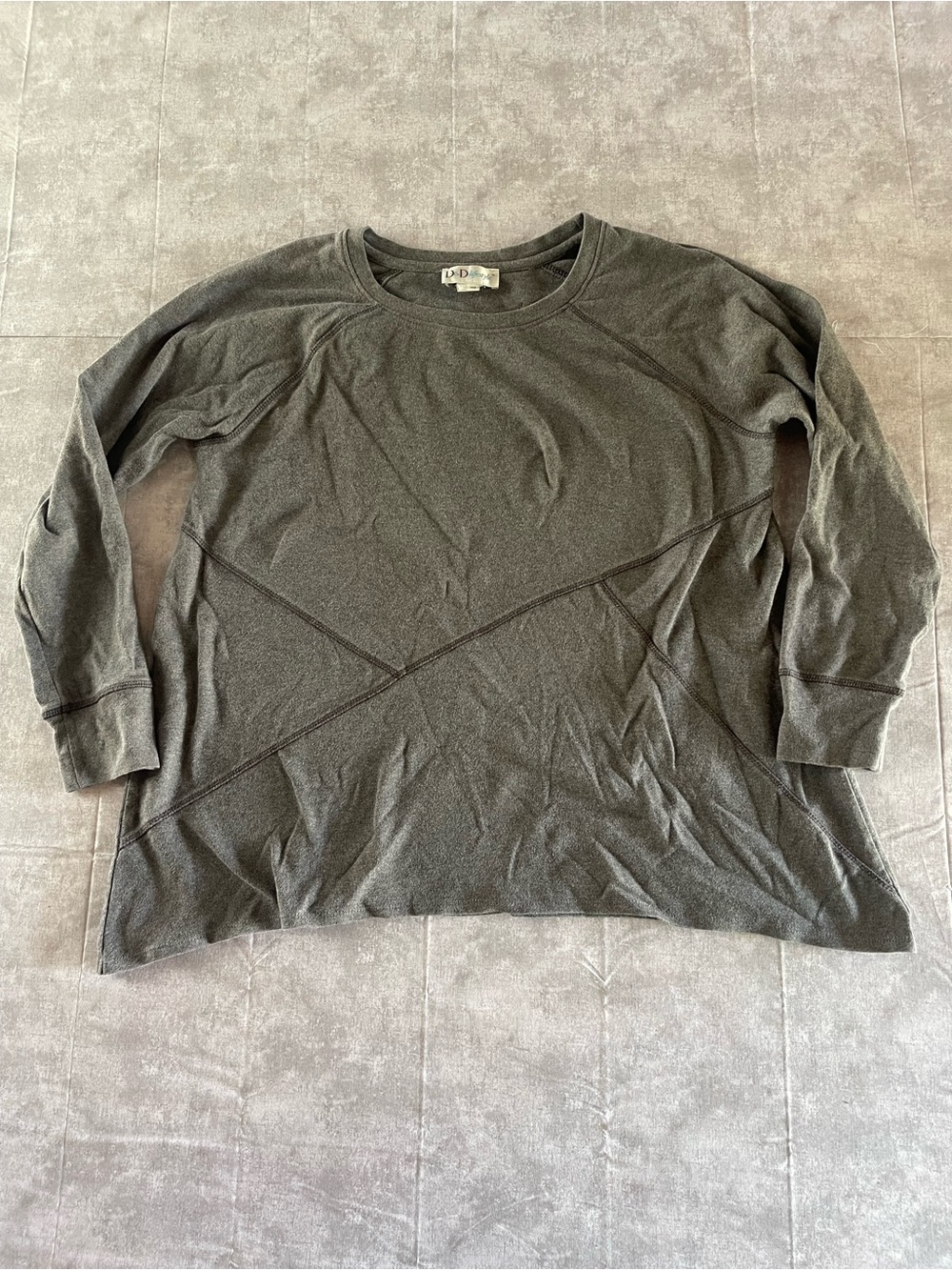 Target Women's Crewneck Sweatshirt in Charcoal